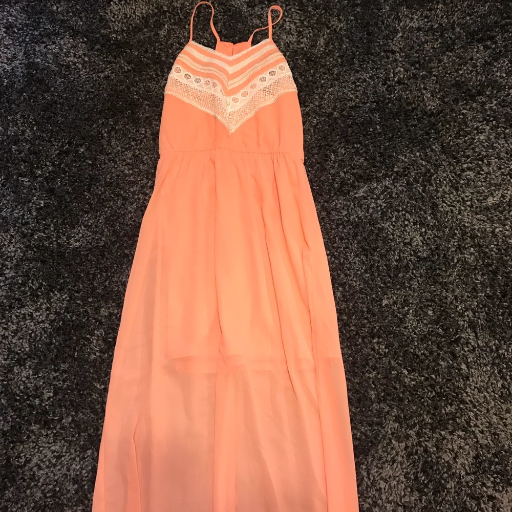 Papaya Maxi Dress